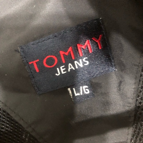 Vintage limited edition Tommy Jeans y2k racing moto jacket size large - Picture 4 of 8